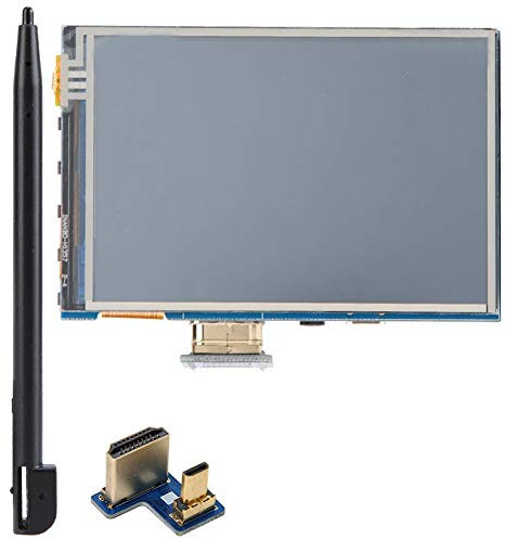 Tosuny Gaming Monitor, Monitor portátil 3.5 Pulgadas 1080P IPS Ángulo de visión Amplio Pantalla LCD táctil Pantalla HDMI Monitor para 4B