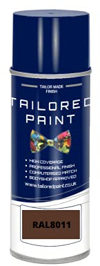 RAL 8011 Nut Brown MATT Aerosol Paint Can Direct MATT Paint For Wood, Metal, Plastic, PVC, UPVC, Fascia Boards - Indoor & Outdoor