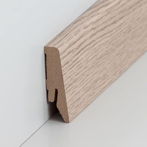 Südbrock | Battiscopa | 718.5818 | Profilo classico | 18 x 58 x 2500 mm | MDF laminato | rovere Yukon | battiscopa moderno | 1 pezzo