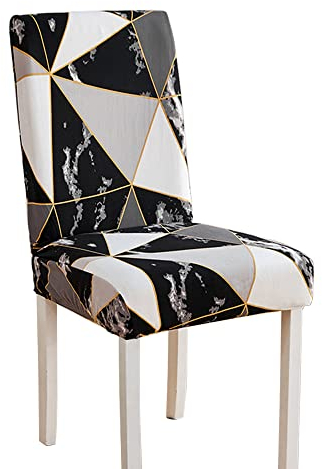 Stuhlhussen Stretch Stuhlbezug für Esszimmer stuhlüberzüge Esszimmerstuhl 2er/ 4er/ 6er Set