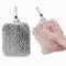 sisiten Chenille-Handtücher für Badezimmer, Küche und Schlafzimmer, zum Aufhängen mit Knopfschlaufe, lustiges Igel-Handtuch, 2 Packungen