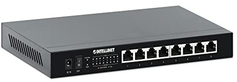 Intellinet 561938 Ethernet Switch Poe+ 8 Porte 2.5G Nero