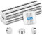 Wzone 60PCS Small Magnets, 6mm x 3mm Round Strong Fridge Magnets Mini Magnets for Fridge DIY Picture Office School Home Kitchen Whiteboard