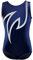 Gymnastikanzug Turnanzug Modell Java Spezial Samt & Glitzerlycra Kurzarm Turnbody, Größe:36, Farbe:Blau/Weiß
