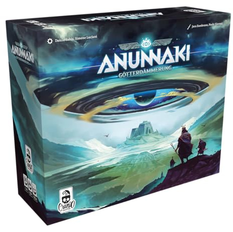 Cranio Creations, Anunnaki: Götterdämmerung, Expertenspiel, Strategiespiel, 1-4 Spieler, Ab 13+ Jahren, 90 Minuten, Deutsch, Mehrfarbig, Bunt