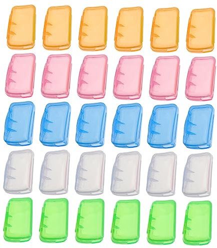 Housoutil 30st Zahnbürste Tragbar Reisen