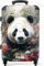 NoBoringSuitcases.com Reisekoffer, Koffer Groß, Hartschalenkoffer Groß, TSA Schloss, Trolley Koffer Mittelgroß, Reisekoffer Groß, Koffer M, Koffer Mittelgroß (Panda - Rot, 67 cm - 72 L)