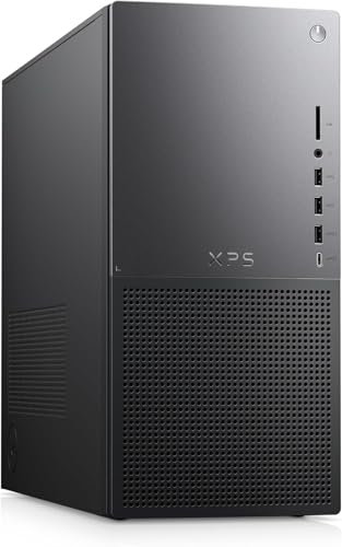 Dell XPS 8960 Desktop – i9-13900K (24 Cores, 5.8Ghz), Nvidia GeForce RTX 4060 Ti 8GB, 64GB DDR5, 4TB PCIe Gen 4.0 x4 NVMe, 2.5GbE, WIFI 6E & BT 5.2, 1 Year Warranty, Windows 11 Pro (Renewed)