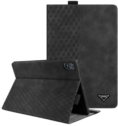 CXTCASE Case for Honor Pad 8 12.0 2022,PU Leather Business Cover,Protective Case Tablet Shell for Honor Pad 8,Black