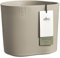 elho Eden 25 - Blumentopf für Innen und Außen - 100% Recyceltem Plastik - Ø 24.5 x H 23.1 cm - Grau/Sanftes Taupe