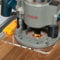 POWERTEC 72017 - Guide Rail Adapter for Bosch 1617 Router - Compatible with Powertec, Makita, Festool, Milwaukee, Kreg ACS, Wen, Triton and Ridgid Track Saw Guide Rails