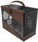 MONTECH Heritage mATX, Micro Form Factor Compact Leather Gaming Chassis with Signature Handle Design, Supports RTX 40 Series GPUs, ATX PSU, and 360mm AIO - Black