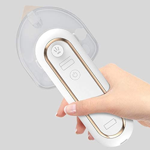 SIAMZYWV Travel Cordless Iron Mini Portable Rechargeable USB DIY Craft Business 360 Degree All-Round Ironing Machine, S