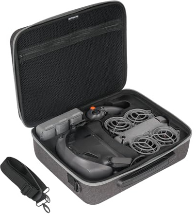 ZJRXM Tasche für DJI Neo 2 und Goggles N3 | Tragbare Reisetasche, Aufbewahrungs Tragetasche für DJI Neo 2 Zubehör,Goggles N3,RC Motion 3