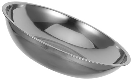 Plateau de Pesée en Acier Inoxydable Argenté, Pièce de Rechange | Poids pour Balance, Accessoires pour Balances Électroniques, Plateau de Balance Domestique