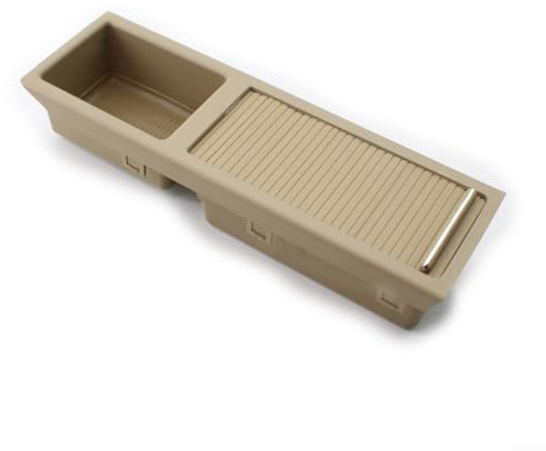 Zubehörhalterung für Getränkehalter für BMW 3er-Serie E46 (1999–2005) Mittelkonsolen-Anwendungen (Beige)