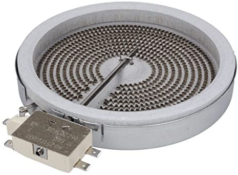 Strahlheizkörper Einkreis HiLight Heizkörper 1200W 230V EGO 10.54111.004 Glaskeramikkochfelder Kochfeld für Whirlpool 481281728234 Indesit C00327340 AEG Faure Electrolux Privileg