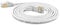 wantecWire Extra dünnes Patchkabel CAT.7 Kabel, CAT.6 Stecker SSTP geschirmt, Länge 0.2 m, weiß