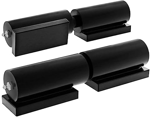 Heavy Duty Gate Hinge 2-Pack 7 inches | Door Hinge Barrel Hinges 900 Lbs Load Capacity for Swing Gate, Trailer Ramp Gate - Weld on Hinges