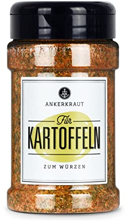 Ankerkraut Für Kartoffeln, 270g im Streuer, Gewürz-Mischung Für Bratkartoffel, Pommes, Gratin, auch Fleisch-Gericht, lecker schmecker würzen, Allrounder