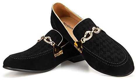 MEIJIANA Scarpe Eleganti Mocassini da Uomo Mocassini Classici da Uomo in Ecopelle Scarpe