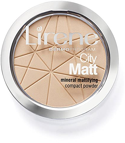 LIRENE City Matt MINERAL PUDER MATT 01 Transparent
