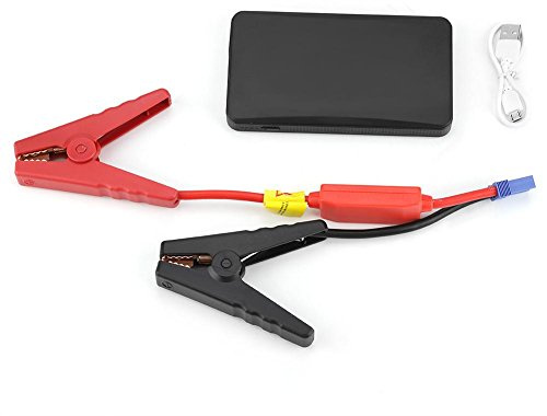 aqxreight - Tragbare 12-V-Starthilfe Motor Batterieladegerät Power Bank Passend für Benzinmotor 3.0L(schwarz)