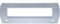 Linea Blanca RO Tirador Puerta para frigorifico Blanco. BALAY, Bosch, C.O. 93613 Medidas: Longitud 197mm, Anclaje 160mm.