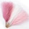 Serwalin Pampasgras Rosa Dekor 45CM 6PCS, Faux Home Decor, Künstliches Blush Fake Pampas, Kurze Vase Füller Raumdekoration, Hochzeit Centerpieces Weihnachten