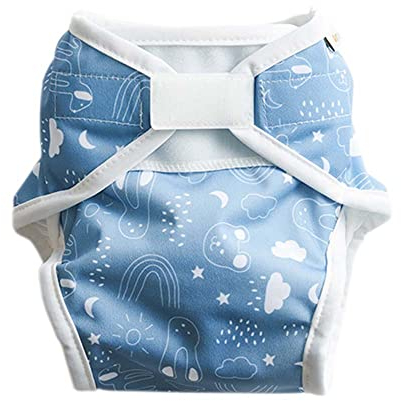 ImseVimse Windelüberhose, Blue Teddy, Größe L
