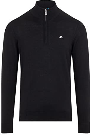 J. Lindeberg Golf Herren Sweatshirt Pullover Langarm Schwarz XL