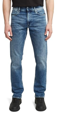 G-Star Homme Jean Mosa Straight, Bleu (faded cascade D23692-C052-C606), 30W / 32L