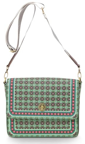 PiP Studio [W0724] Cross Body Flap Small Clover Green 19x6x16cm