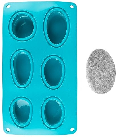 Ideen mit Herz Molde de silicona | piedras | Para 6 piedras realistas | En diferentes tamaños