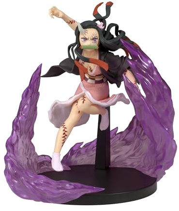 Banpresto Nezuko Kamado Demon Slayer: Kimetsu No Yaiba Vibration Stars Plus 13 cm, Mehrfarbig, BP89093P