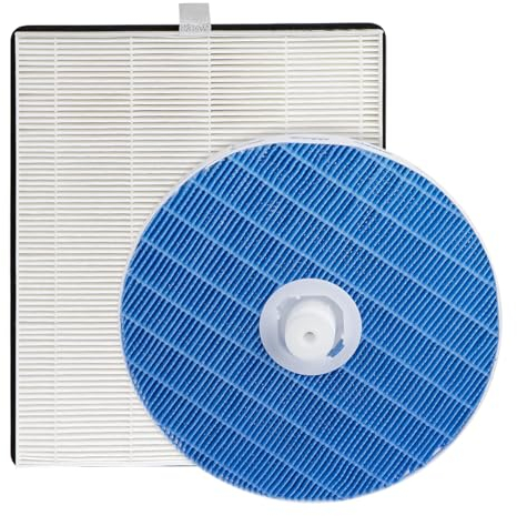WuYan Ersatz-Luftreiniger-Luftbefeuchter-Filter+Baumwollfilter Kompatibel mit Philips HU5930 HU5931, Artikelcode für FY1114/FY5156