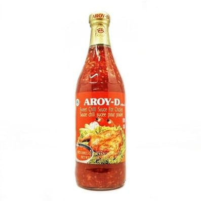 YIJIA | Aroy-D Salsa Chili Dulce para Rollitos y Carnes 720ml - Un auténtico indispensable de la cocina tailandesa