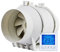 Bathrena Ventilateur d'extraction, 220 V, intelligent avec réglage à trois vitesses, détection de température et interrupteur de minuterie