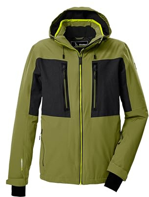 Killtec Herren Ksw 47 Mn Ski Jckt Skijacke/Funktionsjacke mit abzipbarer Kapuze und Schneefang