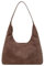 fdsmall Tote Bags für Frauen Braun Wildleder Tote Bag Große Kapazität Slouchy Schultertaschen Handtaschen für Schule Arbeit Einkaufen Reise Täglicher Gebrauch (Coffee)