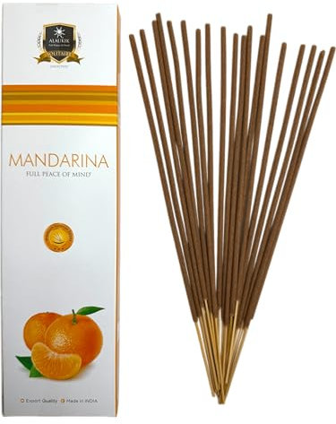 HOSTENATURA Incienso Mandarina Alaukik 30gr. - Incienso Masala