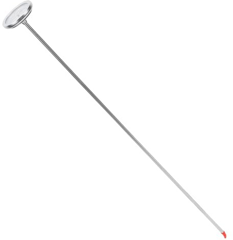 Kompostthermometer mit Sonde Edelstahl 0 bis 120 Grad Präzise | Gartenthermometer Groß mit Erdspieß, für Hausgarten und Gewächshaus, Schnelle Messung