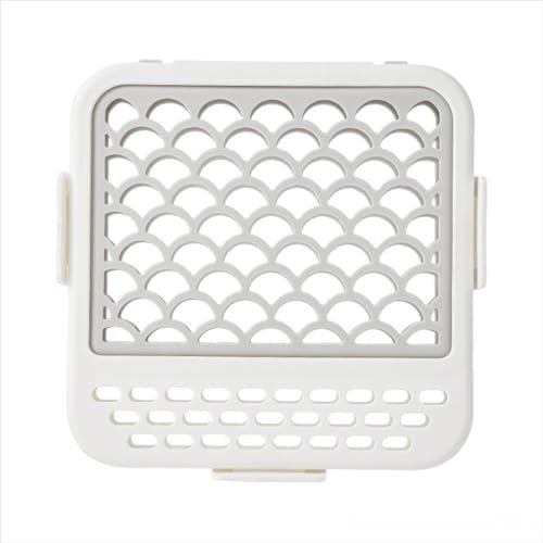 Dishwasher Cutlery Basket, Small Silicone Utensil Holder for Cutlery & Small Kitchen Tools, Compact Organizer Tray with Drain Holes, Fits Most Dishwashers