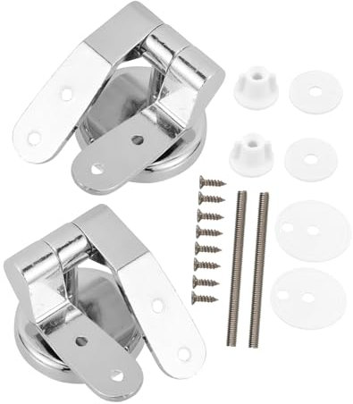 SEWACC 1Set Cerniere per Sedili Wc con Chiusura Ammortizzata Installazione per Wc e Accessori per Bagno