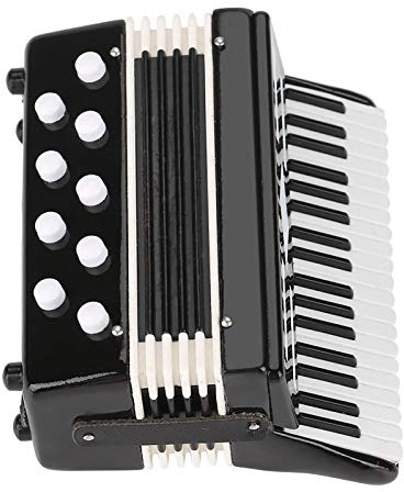 RASTKY Dollhouse Musikinstrumente Miniatur Akkordeon Modell Display Mini Musical Ornamente Craft Home Decoration Akkordeon Geschenke Spielzeug & Spiele/Puppen & Accessoires/Puppenhaus