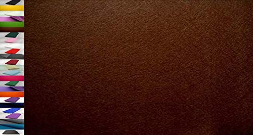 Stoffbook Dunkelbraun Stabiler BASTELFILZ TASCHENFILZ Stoff CA. 5MM Stoffe, B530