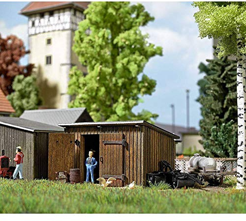 Busch 1594 H0 Wooden Shed Kit