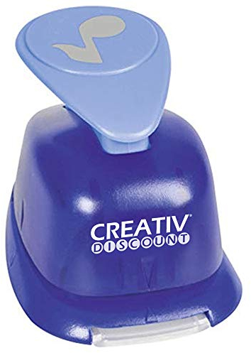 CREATIV DISCOUNT Motivstanzer Groß, ca. 2,5cm, Motiv Note