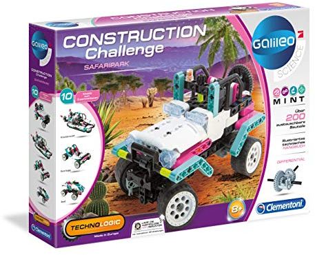 Clementoni 59143 - Construction Challenge - Safaripark