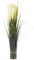 Garden Mile Faux Floral Bouquet Ornamental Grass Arrangement Decoration, Fake Flower/Grass Arrangement for Home Decor, Table Centrepiece Artificial Flora (White Pampas)